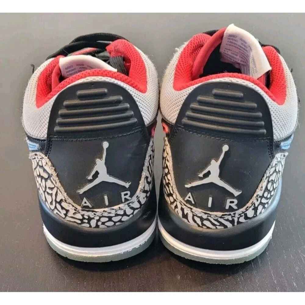 Nike Air Jordan Legacy 312 Low GS Black Blue Red CD9054-004 Size 5Y Women's 6.5